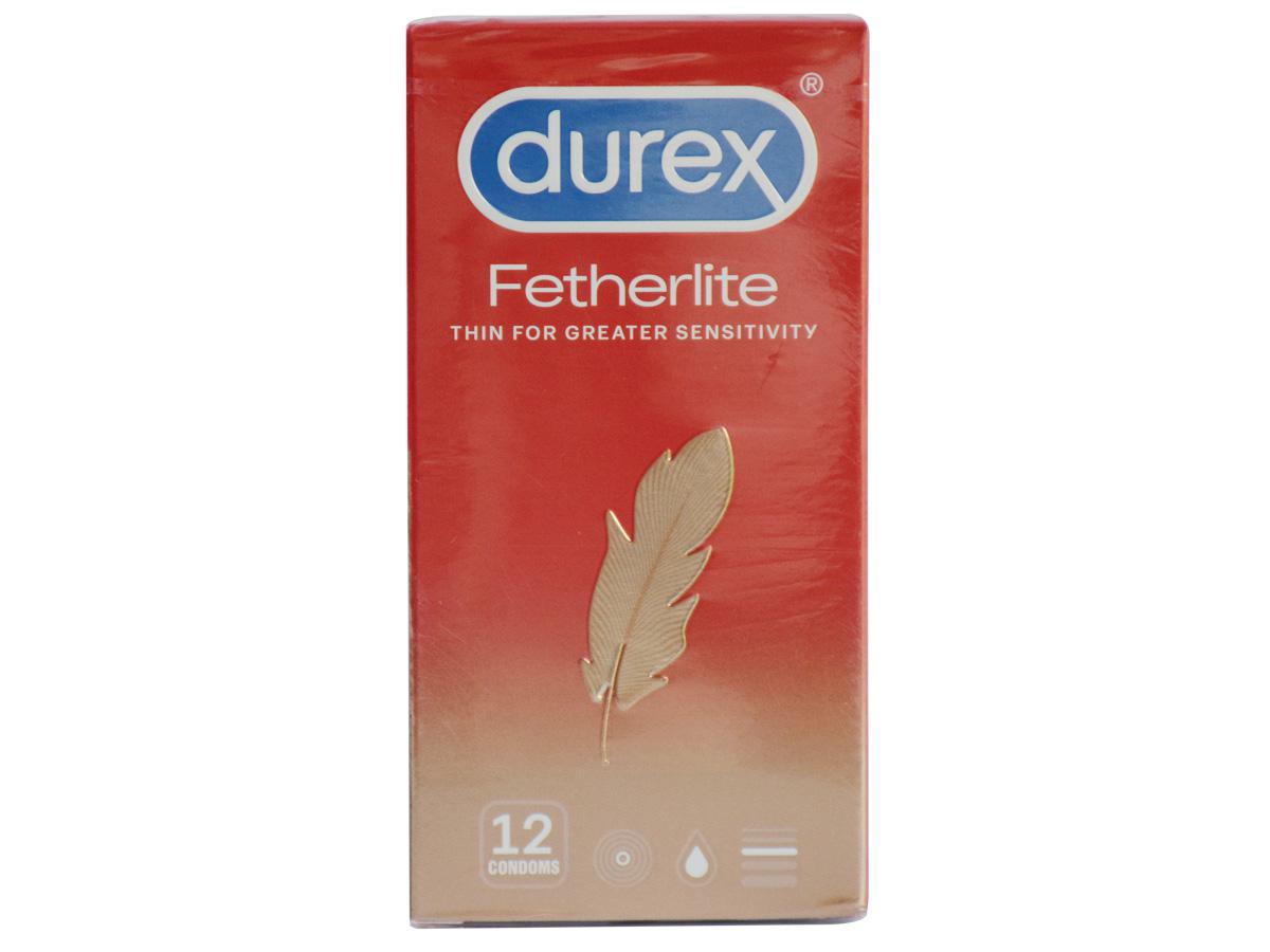 Bao Cao Su Durex Fetherlite (H/12c) (Lông Gà Đỏ)