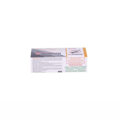 Diclofenac 50 Vacopharm (Lốc/10h/50v)