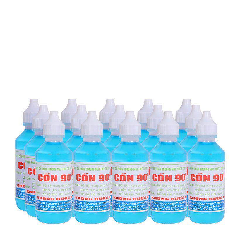 Cồn 90 Độ Vĩnh Phúc (Lốc/10c) (Xanh)