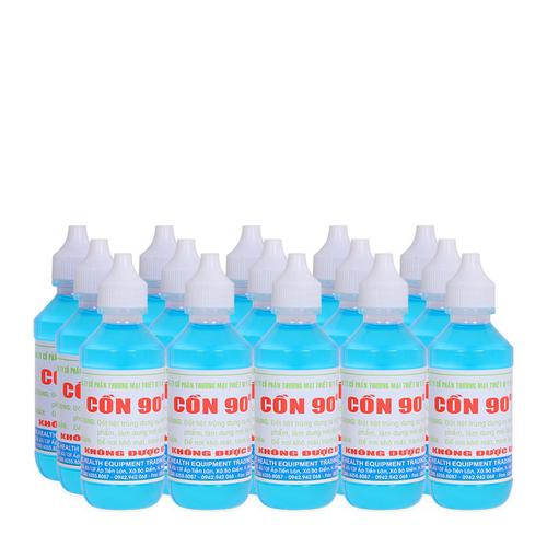 Cồn 90 Độ Vĩnh Phúc (Lốc/10c) (Xanh)