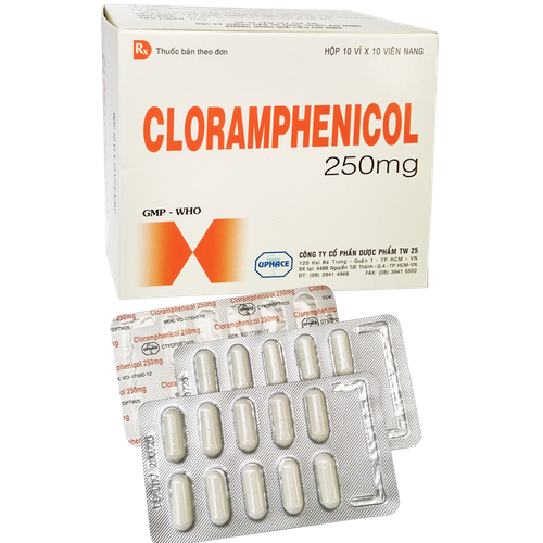 Chloramphenicol 250mg Uphace (H/100v)