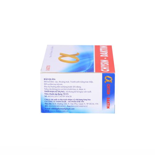 Alpha Chysin-Daktin (Bromelain, Papain) Đắk Tín (H/200v)