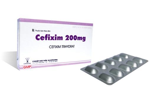 Cefixim 200mg Armephaco (H/20v) (Vỉ Nhôm)