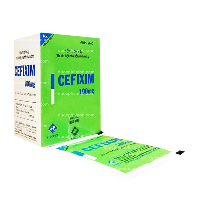 Cefixim 100mg Vidipha (H/10g/2gr)