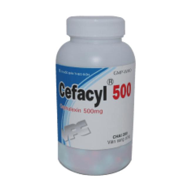 Cefacyl (Cefalexin) 500mg Pharimexco (C/200v)
