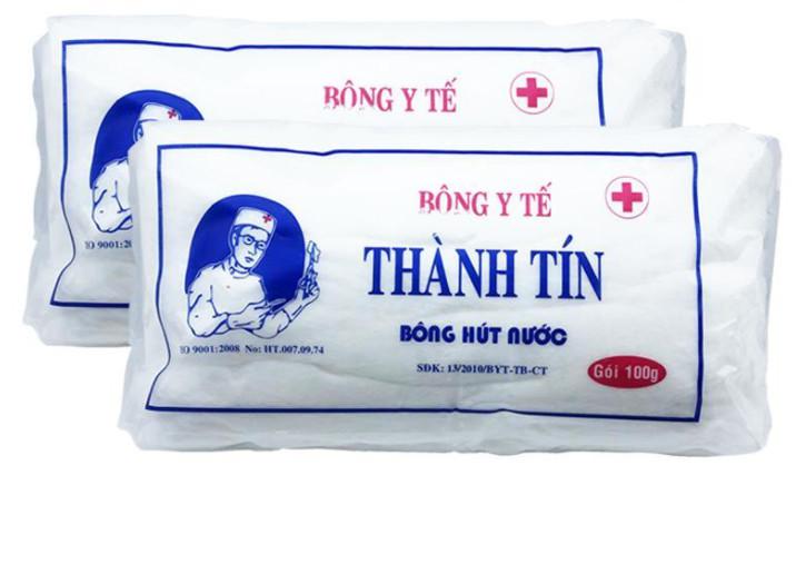 Bông Y Tế Thành Tín (Lốc/10gói/100gr)