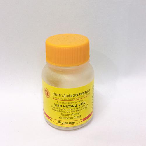 Becberzine Tablets Đại Uy (Lốc/10 chai/80v)