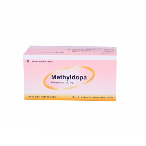 Methyldopa 250mg (Methyldopa) Bidiphar (H/100v)