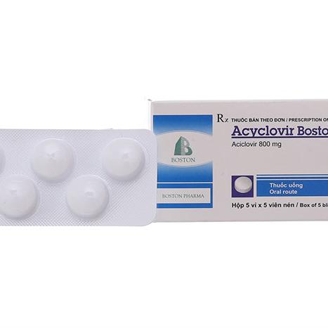 Acyclovir 800 Boston (H/25v)