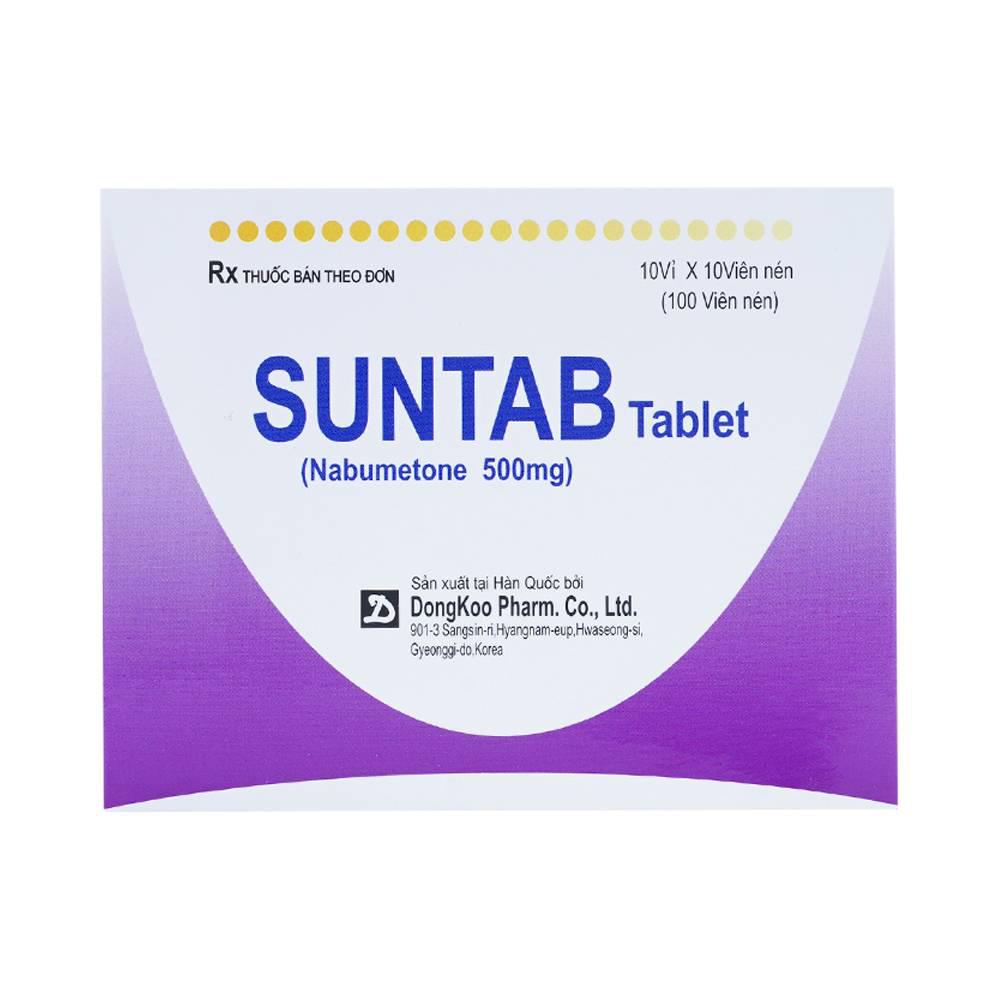 Suntab (Nabumetone) 500mg Dongkoo (H/100v)