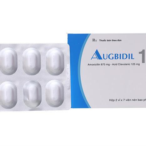 Augbidil 1g (Amoxicillin, Acid Clavulanic) Bidiphar (H/14v)