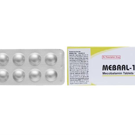 Mebaal 1500mcg (Mecobalamin) Mega (H/30v)