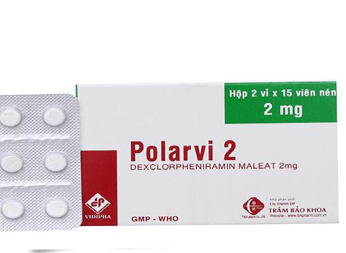 Polarvi 2 (Dexchlorpheniramine) Vidipha (Lốc/10h/30v)
