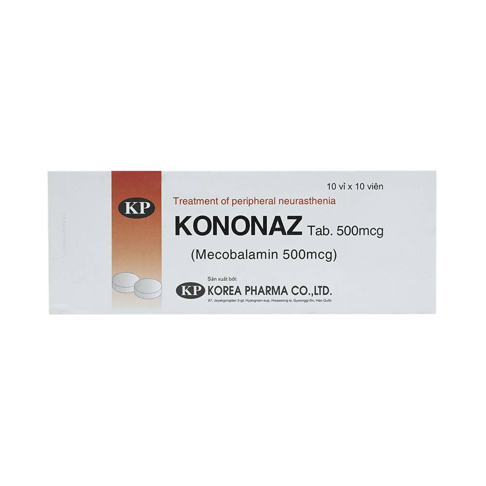Kononaz 500 (Mecobalamin) Korea Pharm (H/100v)