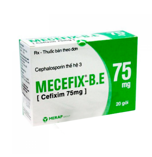 Mecefix B.E (Cefixim) 75mg Merap (H/20g)