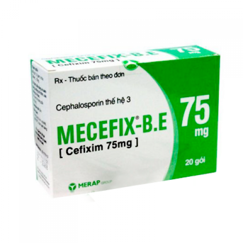 Mecefix B.E (Cefixim) 75mg Merap (H/20g)
