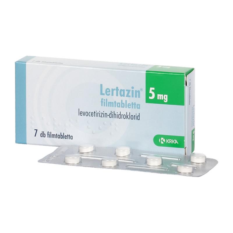 Lertazin (Levocetirizin) 5mg KRKA (H/30v)