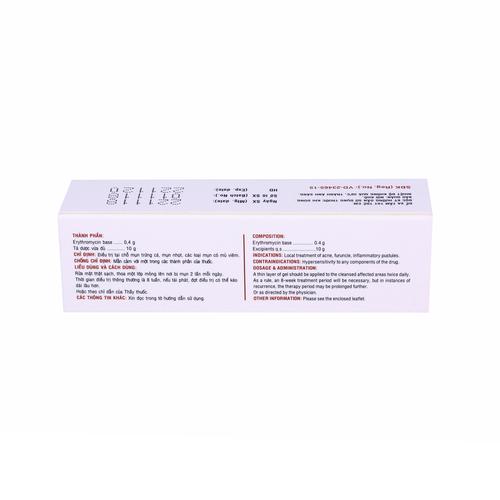 Medskin (Erythromycin) 4% DHG Pharma (Tuýp/10gr)