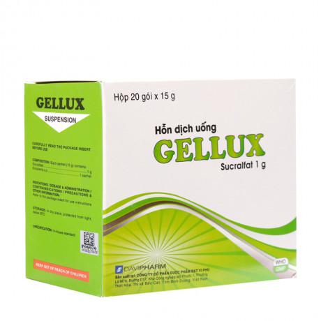 Gellux Sucralfat 1g Davipharm (H/20g/15gr)