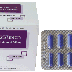 Nergamdicin (Acid Nalidixic) 500mg Khapharco (H/100v)
