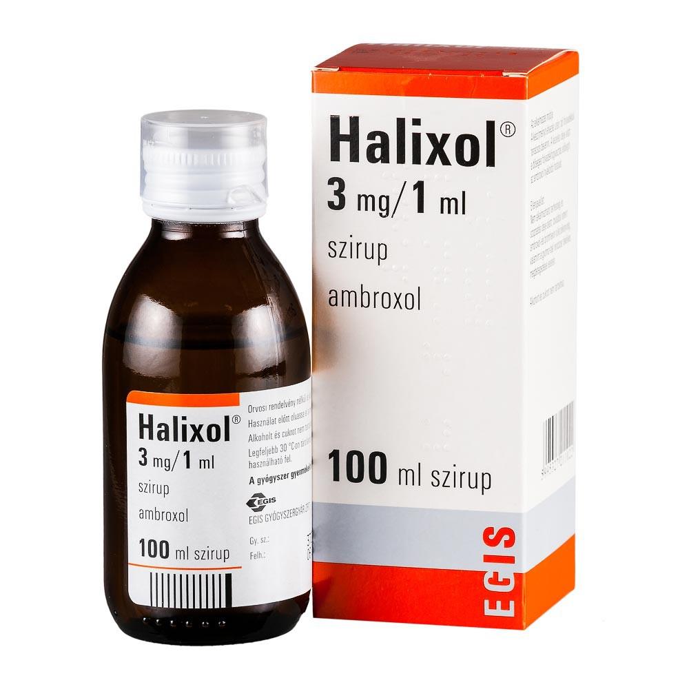 Halixol (Ambroxol) Syrup Egis (C/100ml)