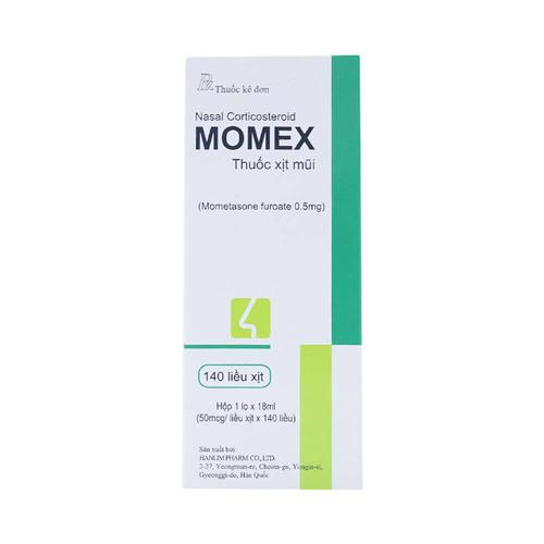 Xịt Mũi Momex (Mometason) Hanlim (C/18ml)
