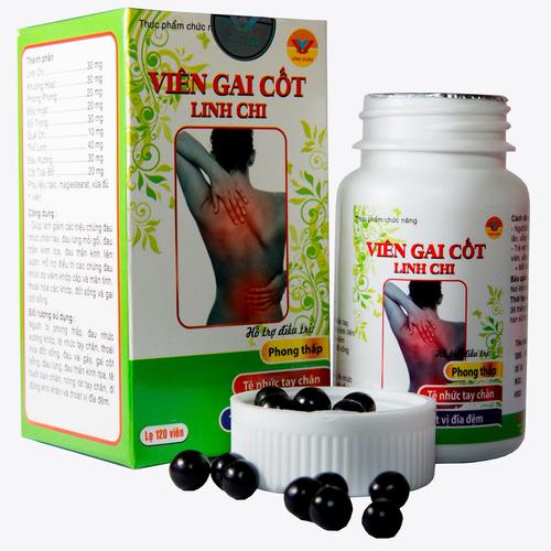 Viên Gai Cốt Linh Chi Vĩnh Xuân (Chai/120v)