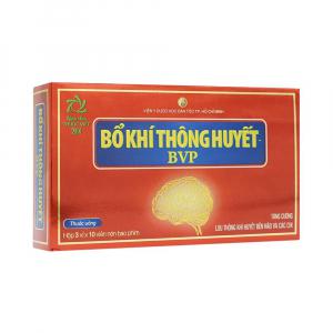 Bổ Khí Thông Huyết BV Pharma (H/30v)