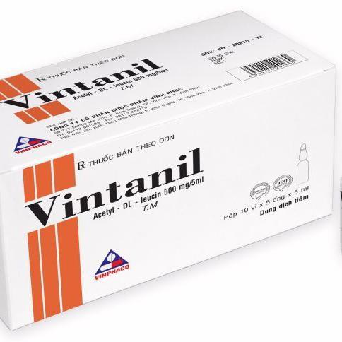 Vintanil Acetyl (Acetyl-DL-Leucin) Vinphaco (H/50o/5ml)