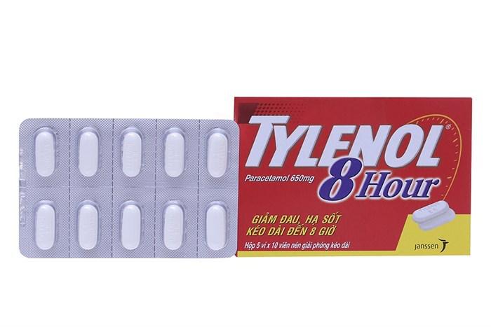 Tylenol (Paracetamol) 650mg 8 Hour Janssen (H/50v)