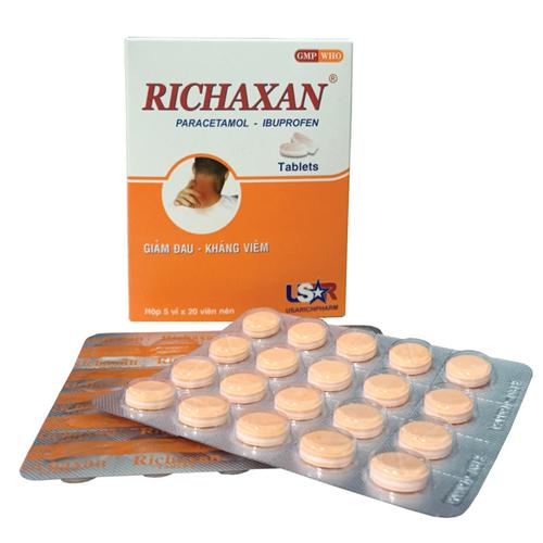 Richaxan (Paracetamol, Ibuprofen) PP Pharco (H/100v)