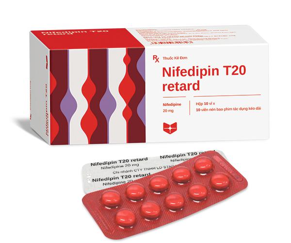 Nifedipin T20 Retard Stella (H/100v)