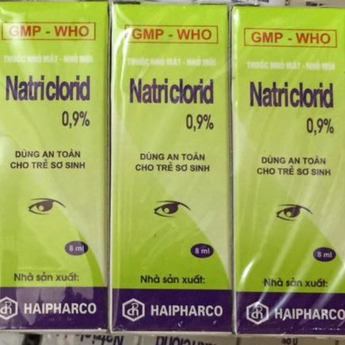 Natri Clorid 0,9% Haipharco (Lốc/10c/8ml)