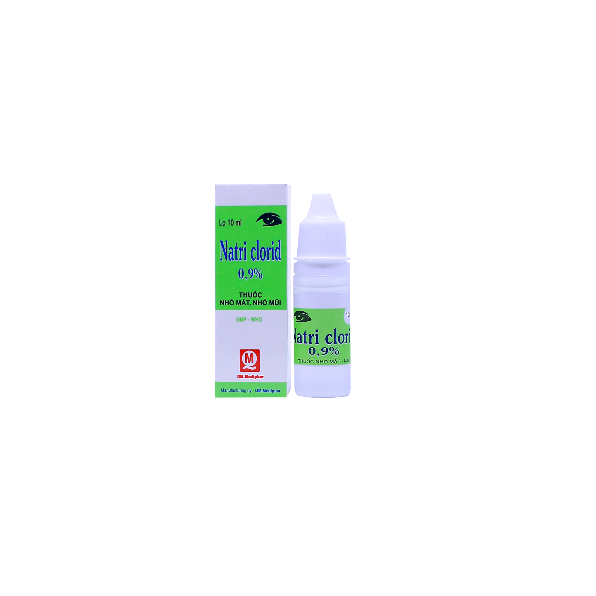 Natri Clorid 0.9 % Qm.Mediphar (Lốc/10c/10ml)