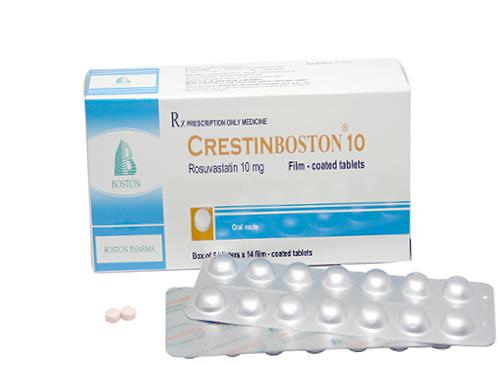 Crestin 10 (Rosuvastatin) Boston (H/70v)