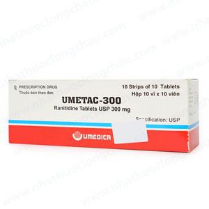 Umetac 300 (Ranitidin) Umedica (H/100v)