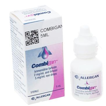 Combigan eye (Brimonidine, Timolol) Allergan (C/5ml)