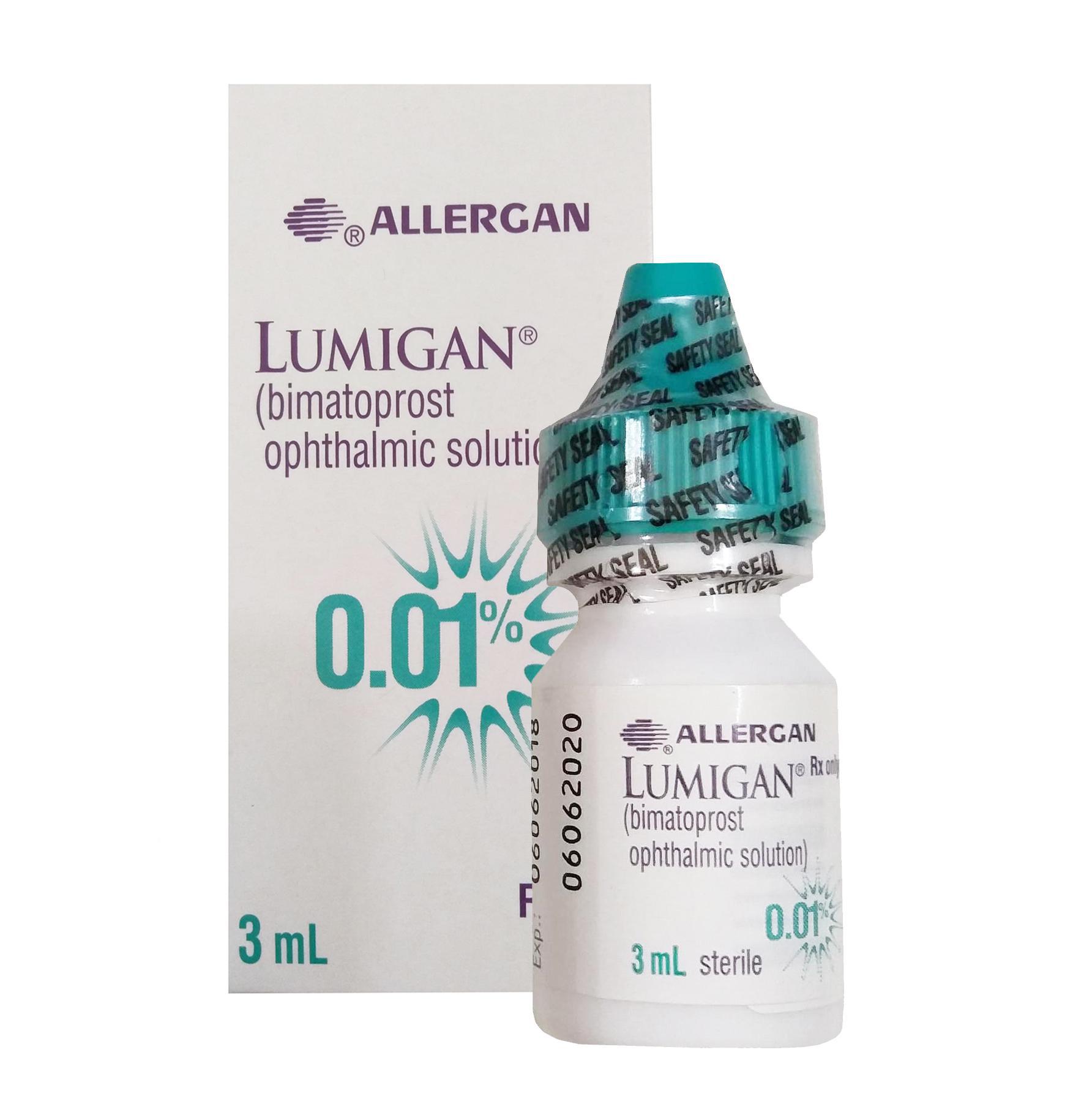 Lumigan eye 0.01% (Bimatoprost) Allergan (C/3ml)