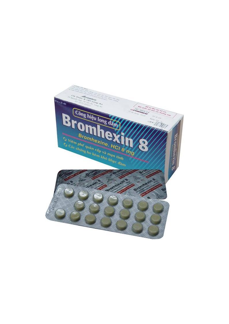 Bromhexin 8mg Vacopharm (H/200v)