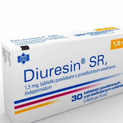 Diuresin SR 1.5mg (Indapamide) Polfarmex (H/30v)