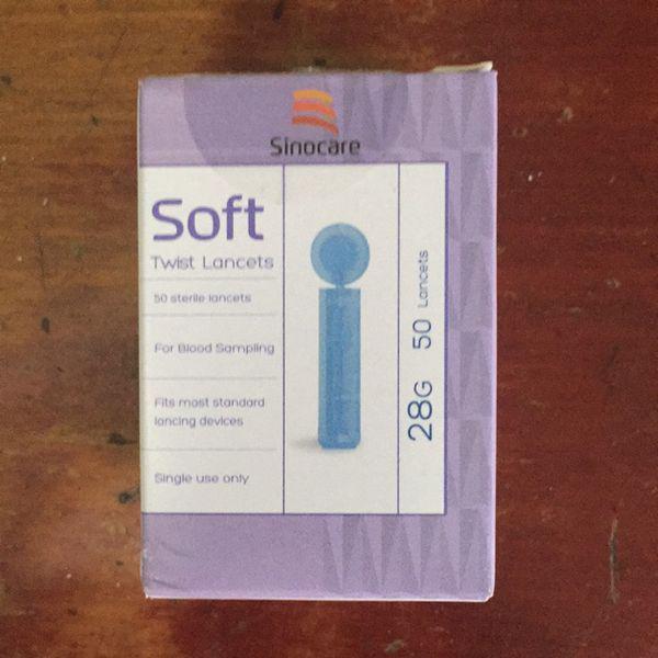 Kim Lấy Máu Soft Twist Lancets 28g (H/50q)