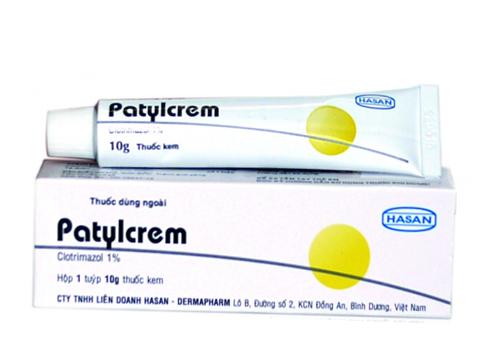 Patylcrem (Clotrimazol) 1% Hasan (Lốc/10Tuýp/10gr)