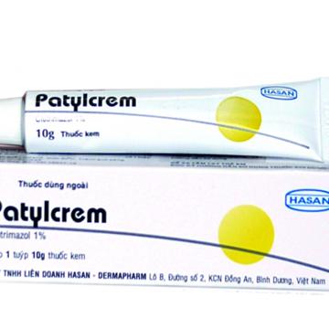 Patylcrem (Clotrimazol) 1% Hasan (Lốc/10 Tuýp/10gr)