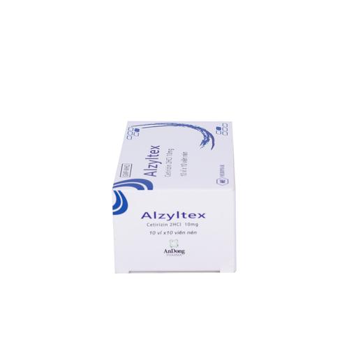 Alzyltex (Cetirizine) 10mg Mebiphar (H/100v)