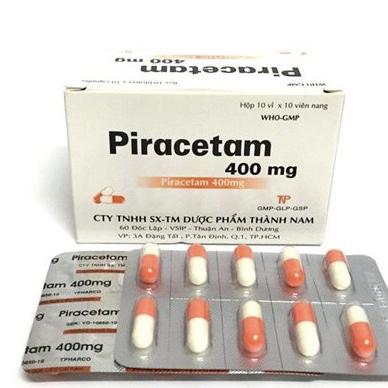 Piracetam 400mg Thành Nam (H/100v)