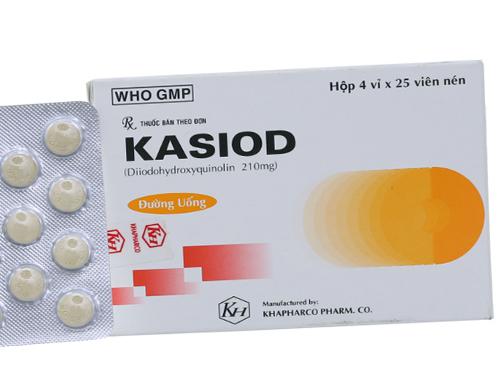 Kasiod Diiodohydroxyquinolin 210mg khapharco (H/100v)