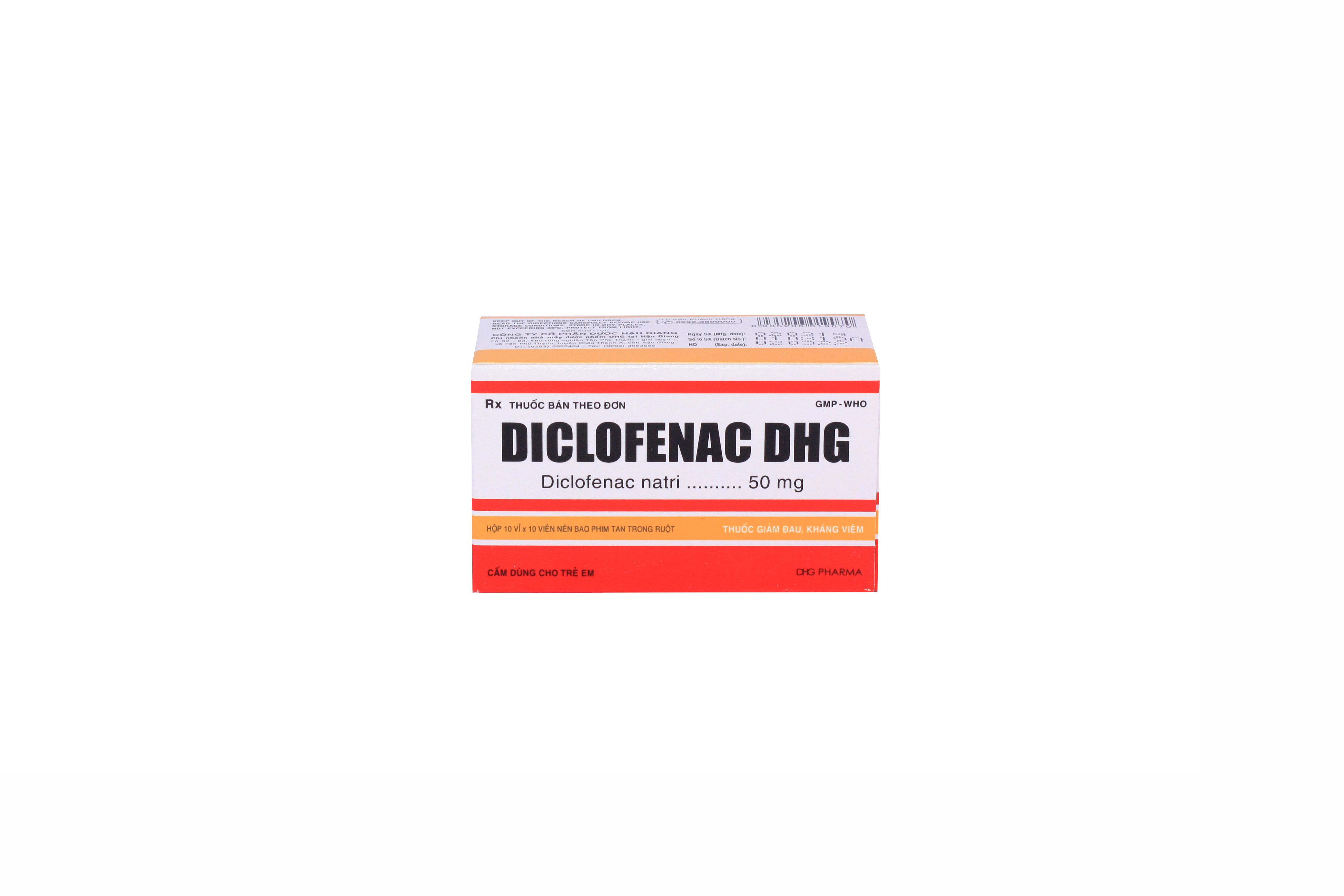 Diclofenac 50mg DHG Pharma (H/100v)