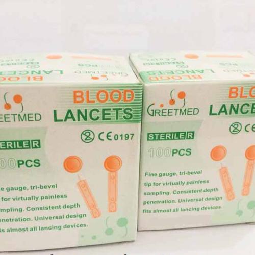 Kim Lấy Máu Blood Lancets Greetmed (H/100c)
