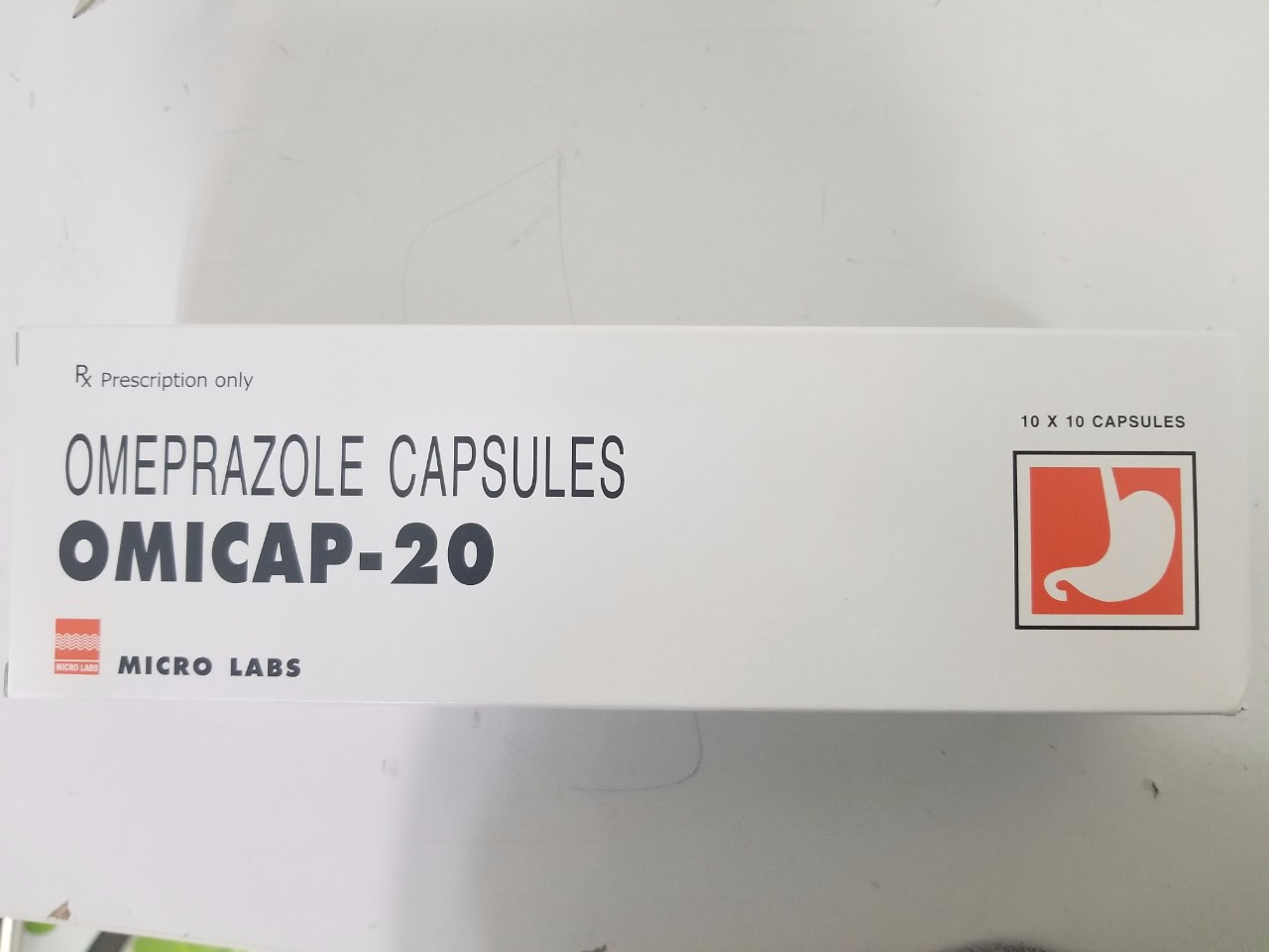 Omicap - 20 (Omeprazol) Micro (H/100v)