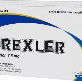 Drexler (Zopiclon) 7.5mg Davipharm (H/60v)